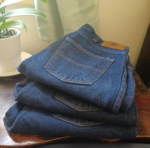 A NWOT - G&K Services Tough Style Work Mens Denim Jeans - Picture 8 of 8